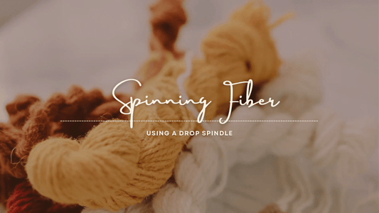 How To: Spinning Yarn With a Drop Spindle Has Never Been Easier! - Paradise Fibers
