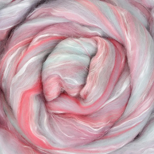 Ashford Silk Merino Sliver - 119 Gelato - 1oz-16oz Amounts