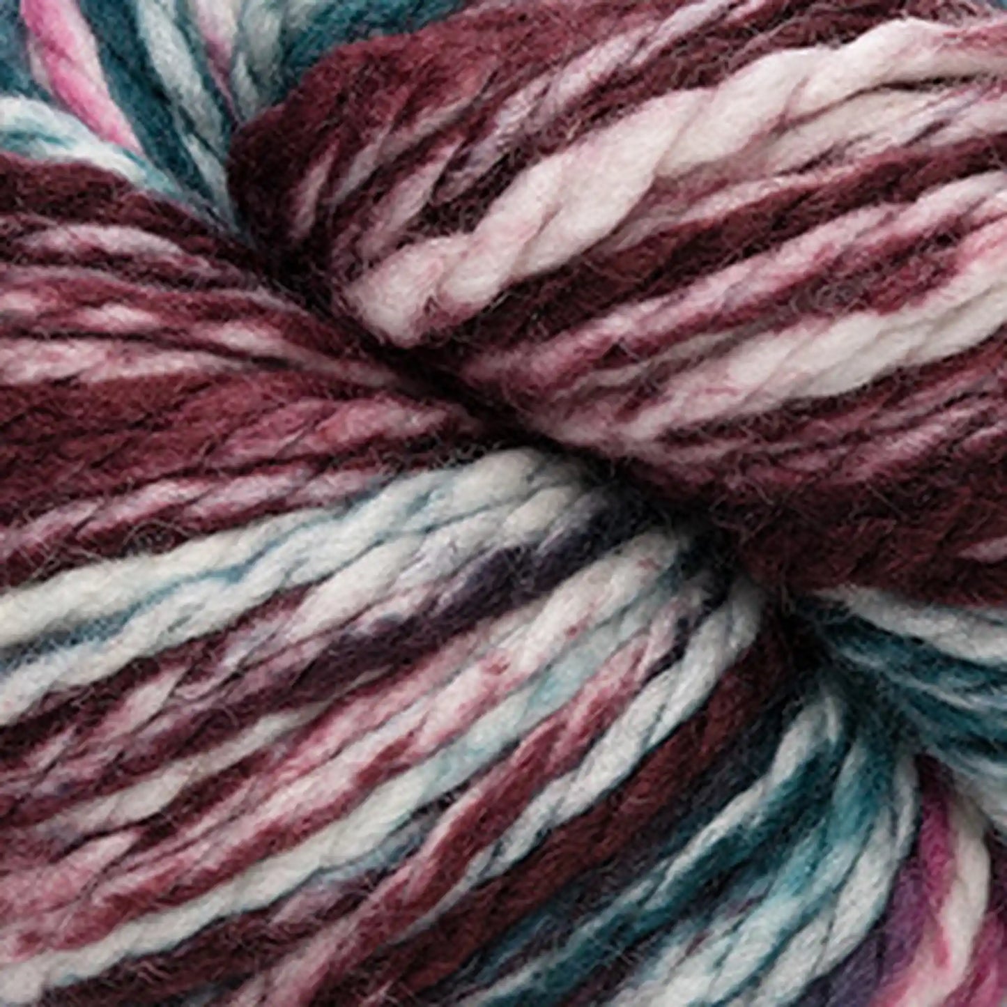 Cascade 128 Superwash Hand Paints Bulky Yarn color 717 Rose Bush