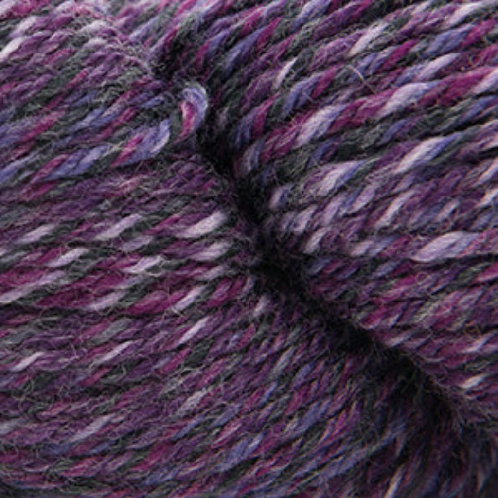 Superwash Aran Wave yarn in Nightshade colorway