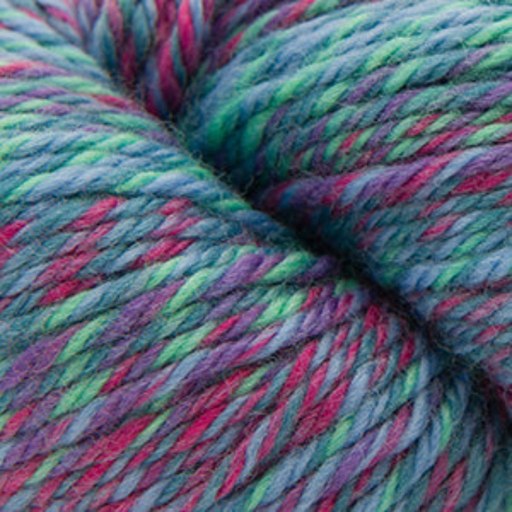 220 Superwash Aran Wave yarn in Spring colorway