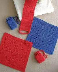 QUILT LOVERS BATH SET Pattern by Fiber Trends - Leaflet