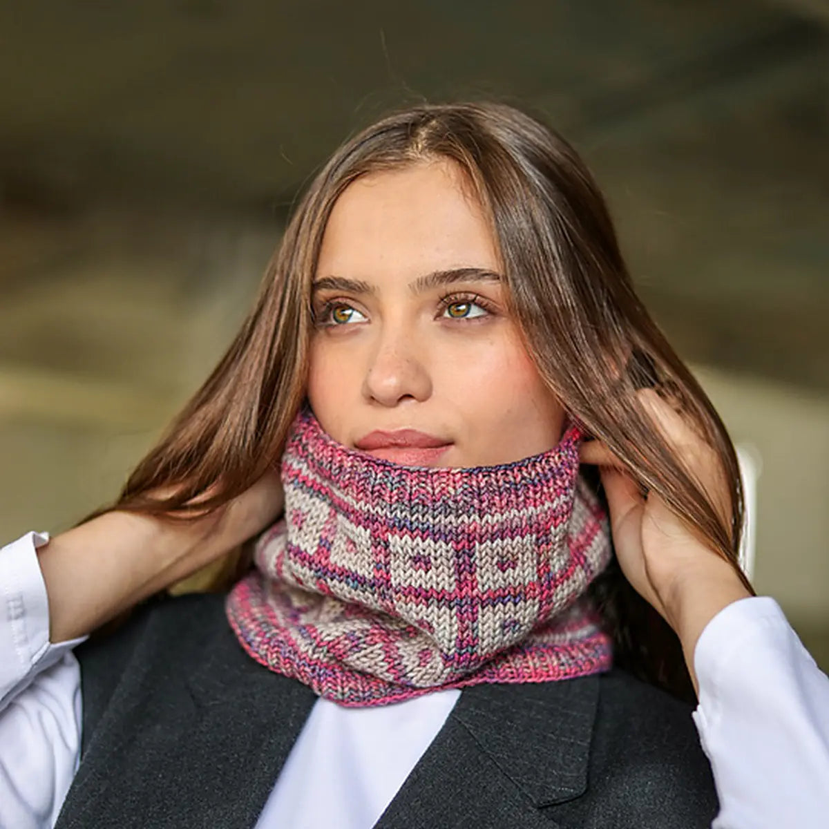 Plaza Cowl - Malabrigo Cowl Pattern by Kristel Nieves