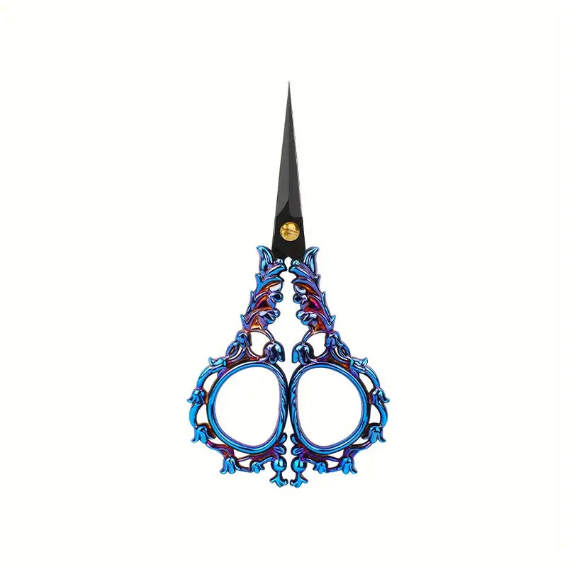 Blue Flower Scissors