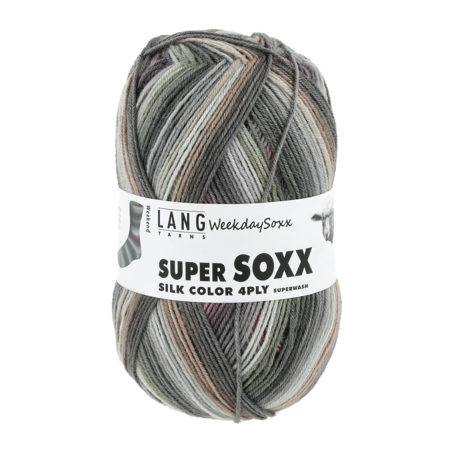 Lang Yarns Super Soxx Silk 4-PLY