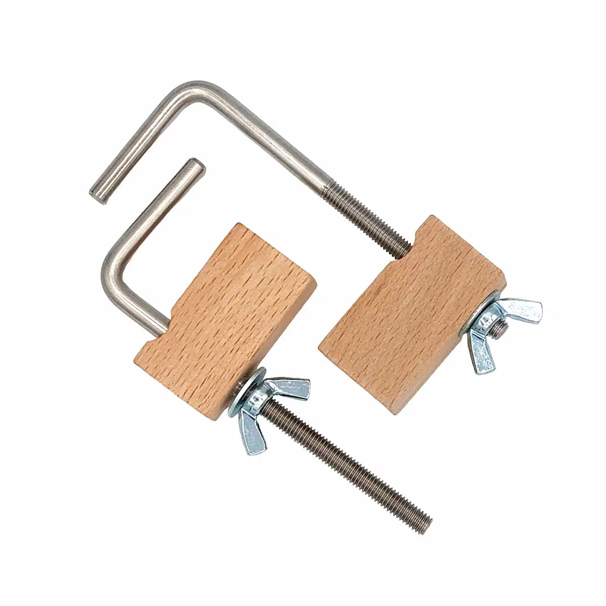 Ashford Pair of Clamps for Drum Carders & Rigid Heddle Looms