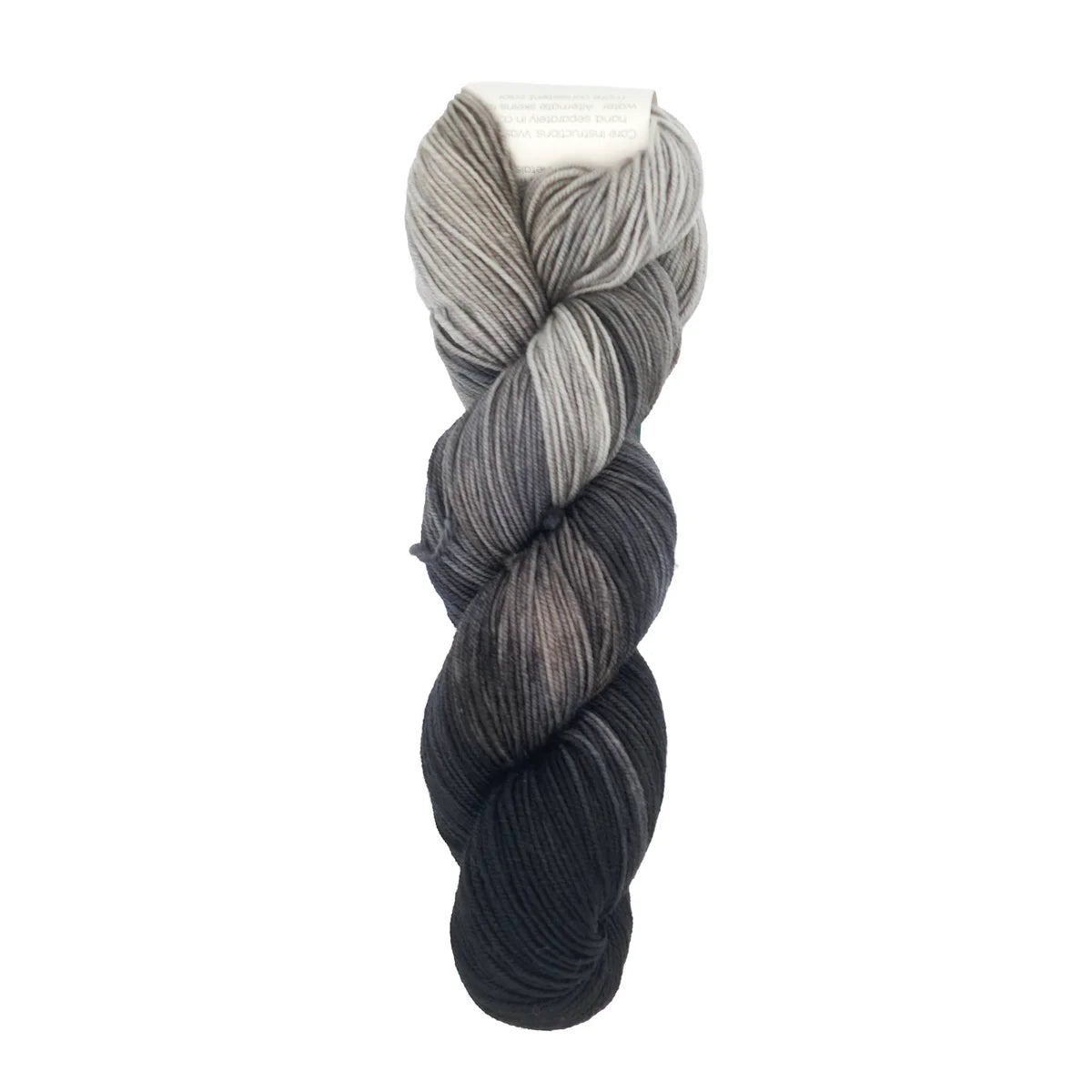 Dark Gray - Tonal Semisolid Spruce Fingering Yarn