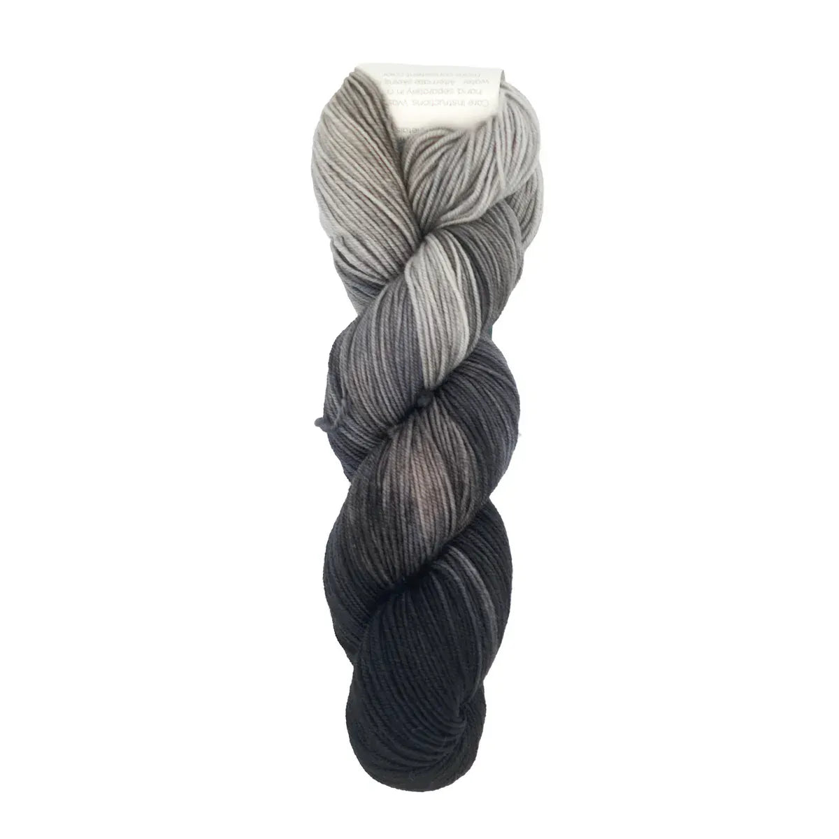 Dark Gray - Tonal Semisolid Spruce Fingering Yarn