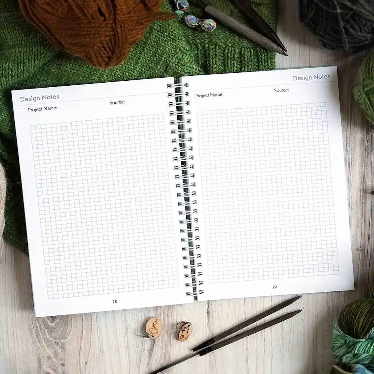 The Knitter's Design & Project Notebook - Assorted Colors