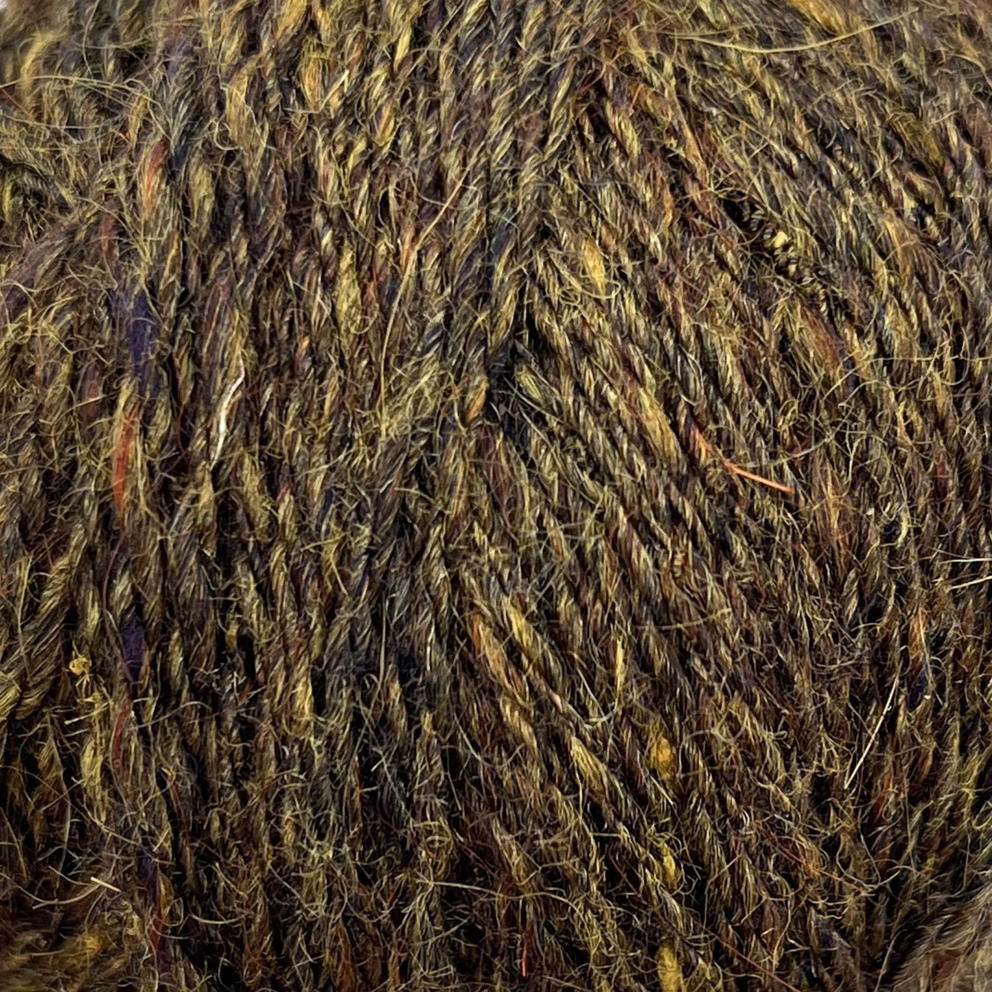 Fortitude Wool/Silk/Mohair Roving Blend - Age of Bronze