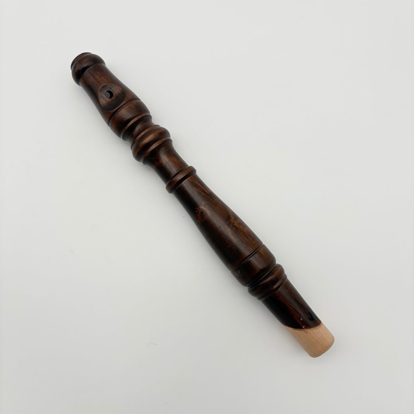 Kromski Minstrel Front Right Leg – Walnut Finish