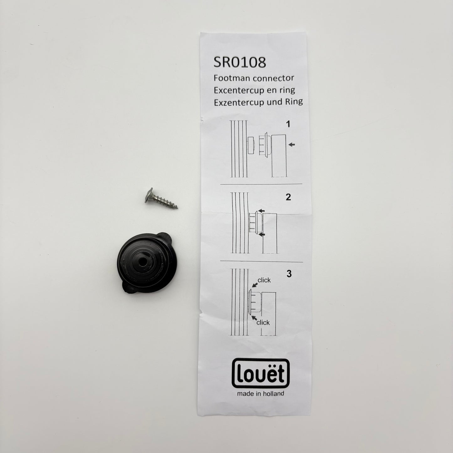 Louet Footman to Wheel Connector (Part #SR0108)