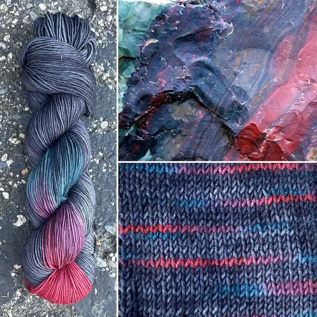 Heliotrope - Merino/Nylon Alder Fingering Yarn