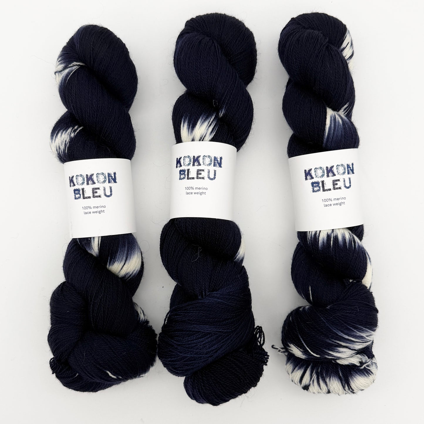 KOKON BLEU Merino Lace Superwash Yarn