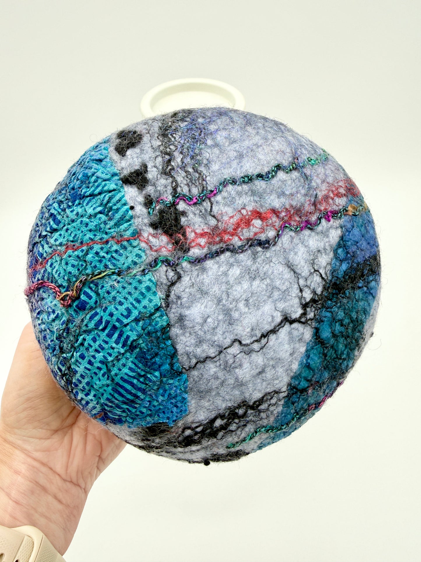 Wet Felting with Abbie | Felted Vessel