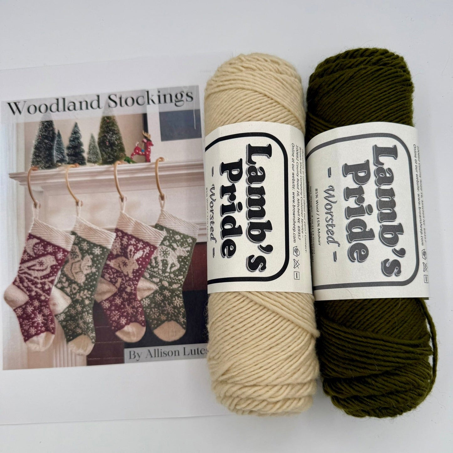 Woodland Christmas Stocking Kit - Makes 1 Stocking