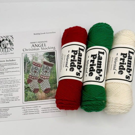 Angel Christmas Stocking Kit- Makes 1 Stocking