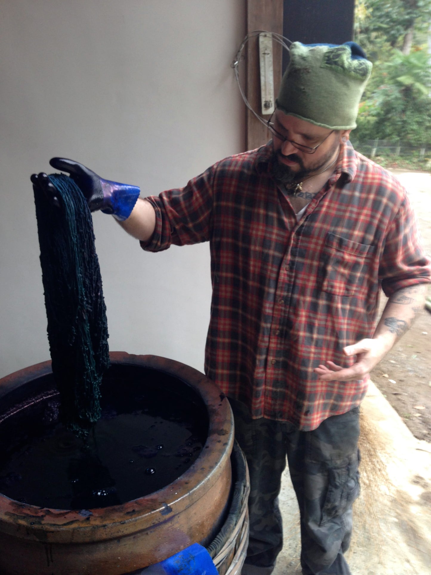 Natural Dyeing Class with Justin | Indigo and Logwood Purple