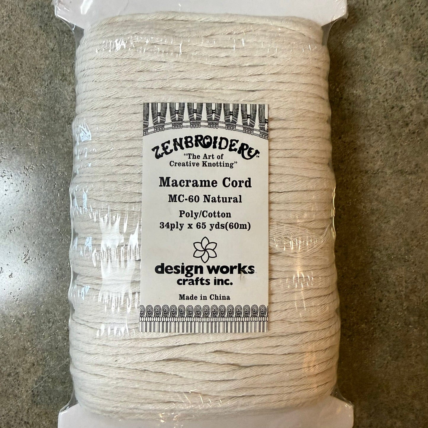 Zenbroidery 34 Ply Macrame Cord