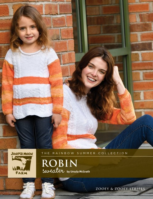 Juniper Moon Robin sweater on models