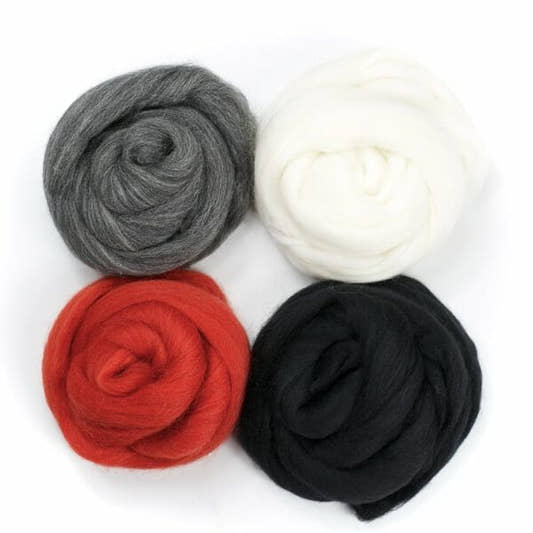 Kromski Wool Variety Packs All color All Vamped Up Felt Pack