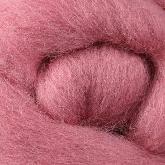 Ashford Solid Colored Corriedale Sliver - Marshmallow