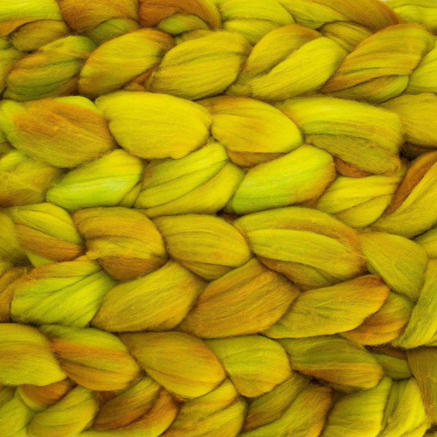 Frank Ochre 035 - Malabrigo Nube Roving Fiber Braid