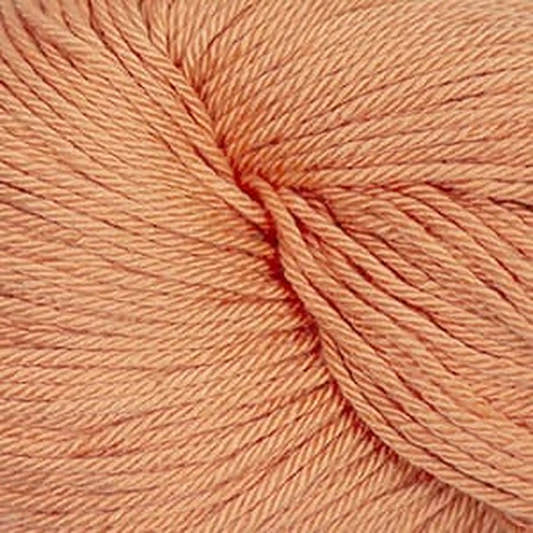 Cascade Noble Cotton Light DK Yarn color 02 - Orange Rust