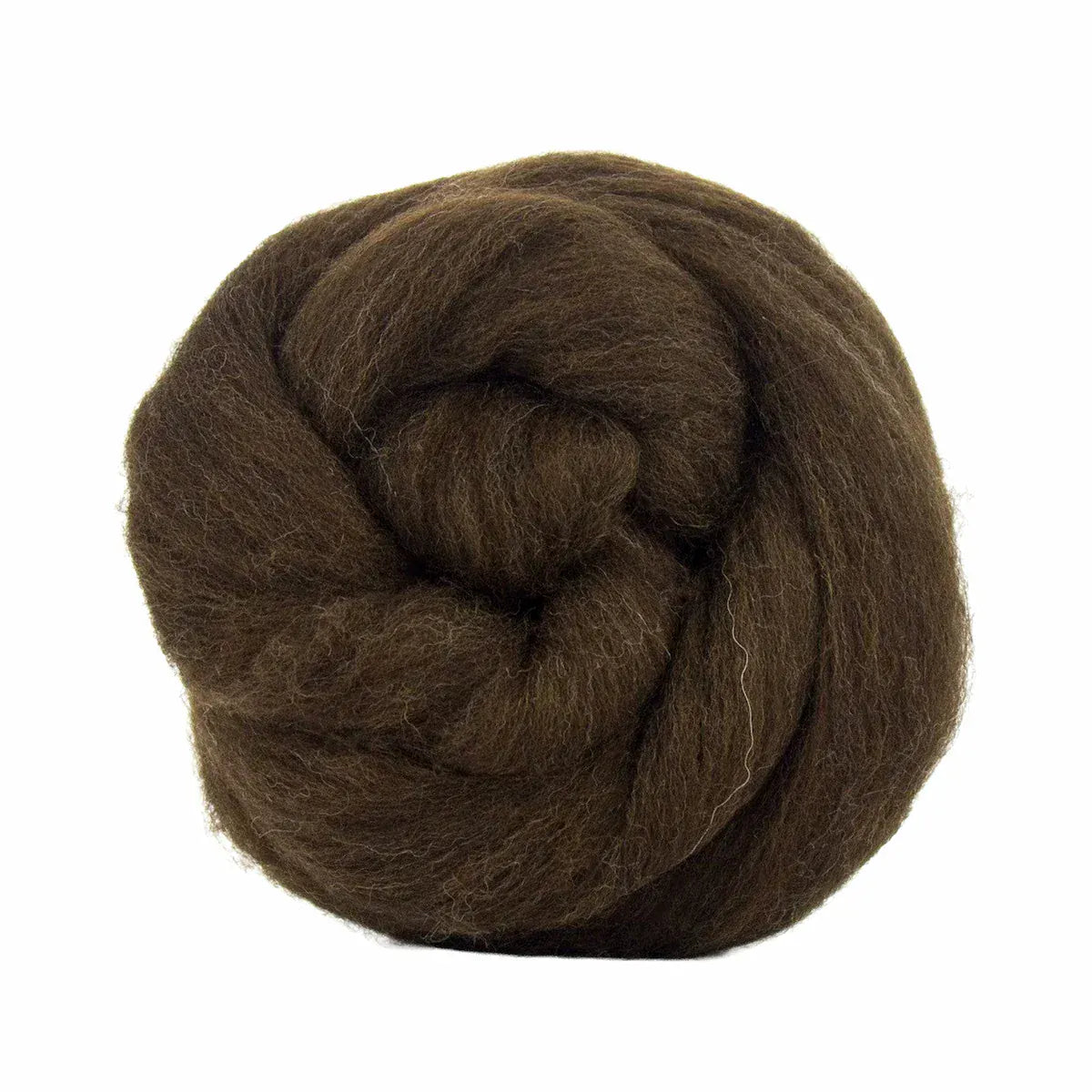 Paradise Fibers - Merino Wool Top Natural Brown
