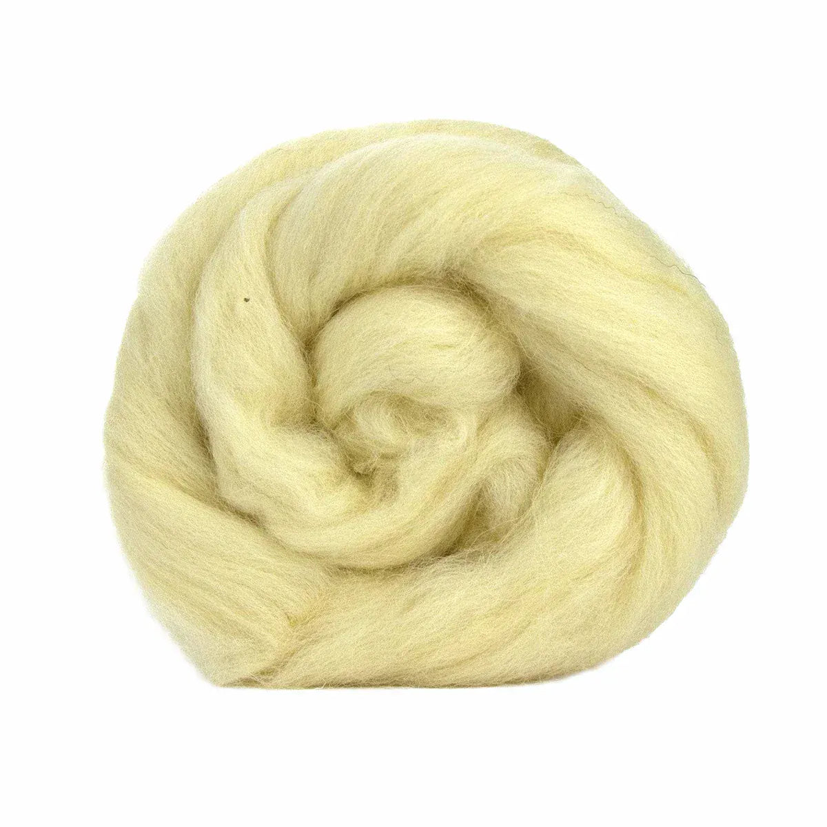 Paradise Fibers White Eider Wool Top