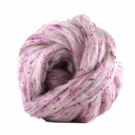 Spell Wool & Viscose Tweed Roving Fiber Blend