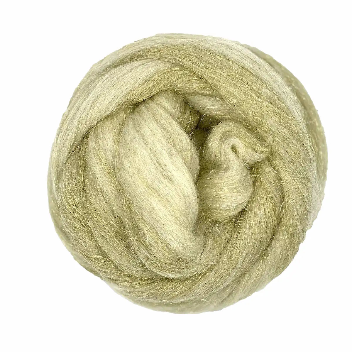 Glitter White/Gold Fiber Blend - Merino & Stellina | Paradise Fibers