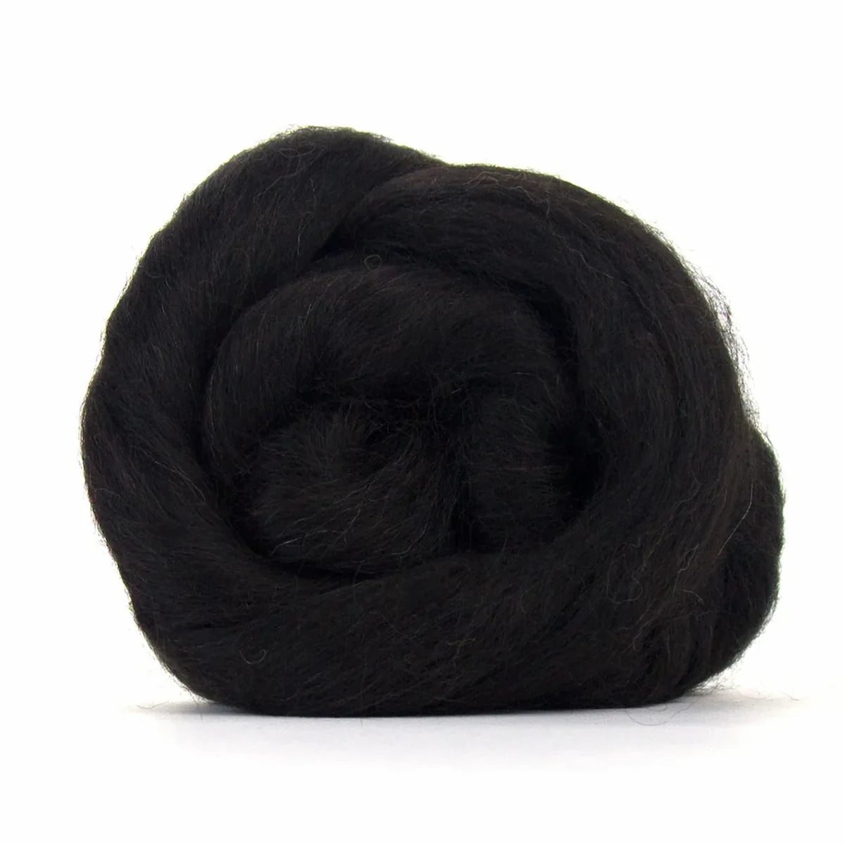 Paradise Fibers Baby Alpaca Wool Roving - Black