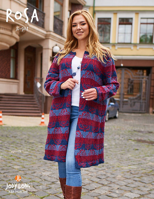 ROSA Coat Pattern by Jody Long - Leaflet