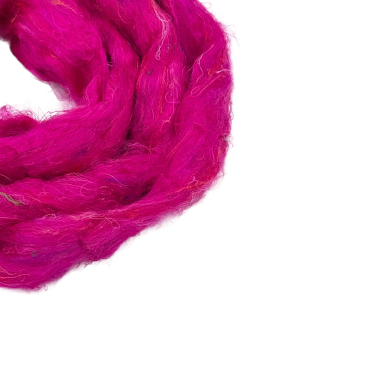Sari Silk Roving - Punch R2