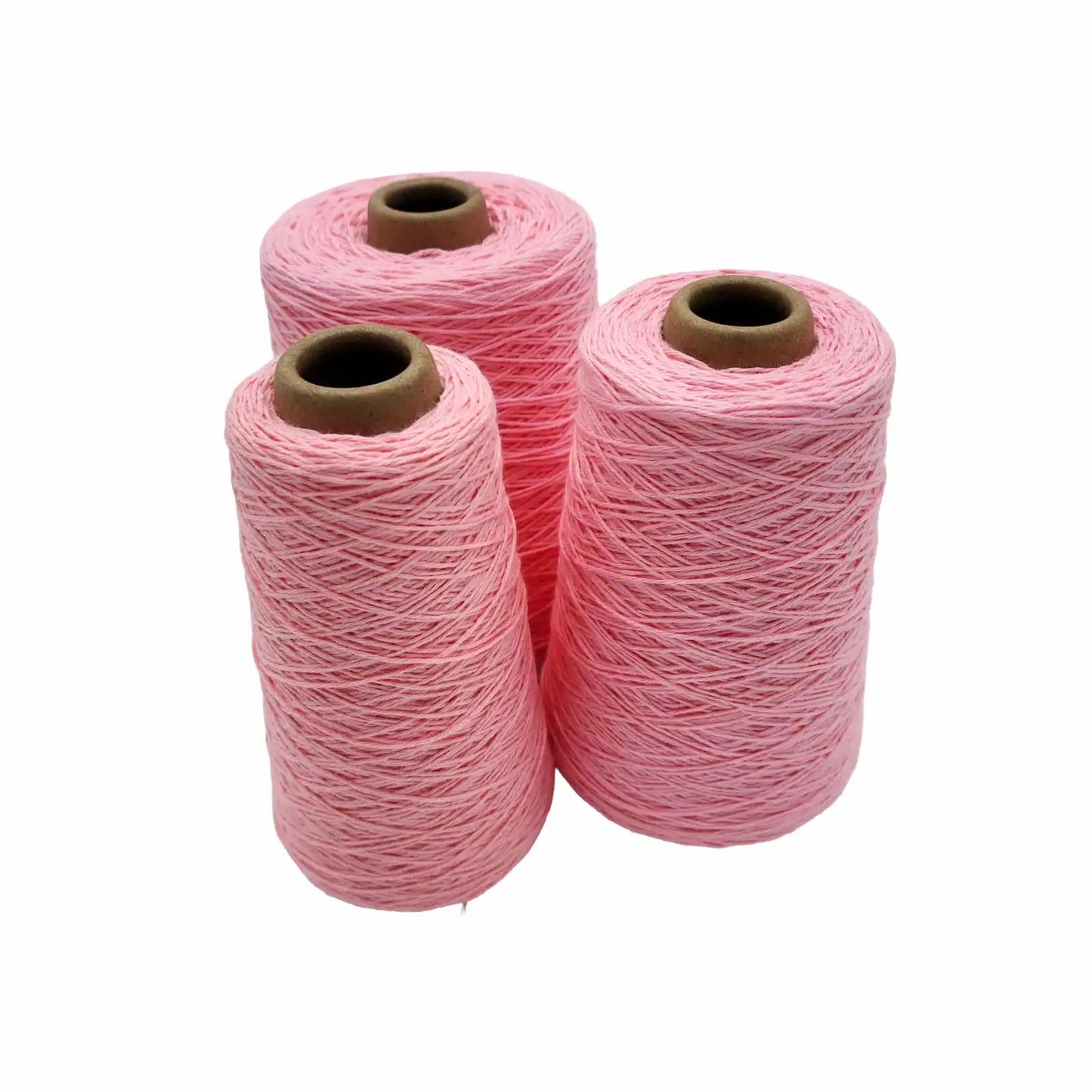 8/4 Cotton Weaving Yarn - Soft Pink | Unmercerized Cones by Lofty Fiber