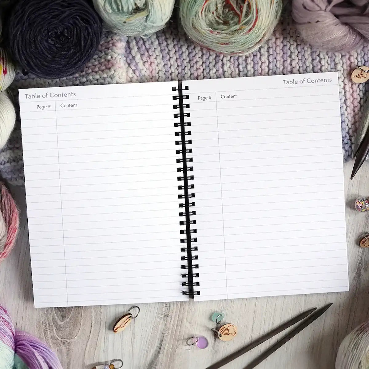The Knitter's Design & Project Notebook - Assorted Colors