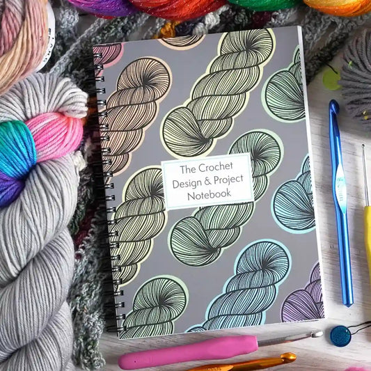 The Crochet Design & Project Notebook - Assorted Colors