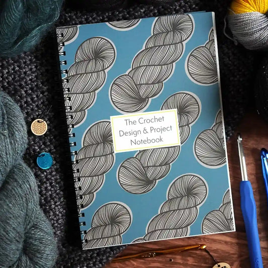 The Crochet Design & Project Notebook - Assorted Colors