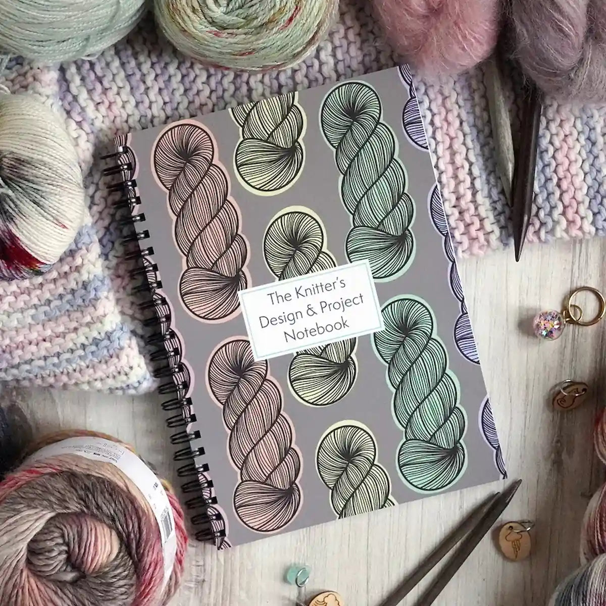 The Knitter's Design & Project Notebook - Assorted Colors