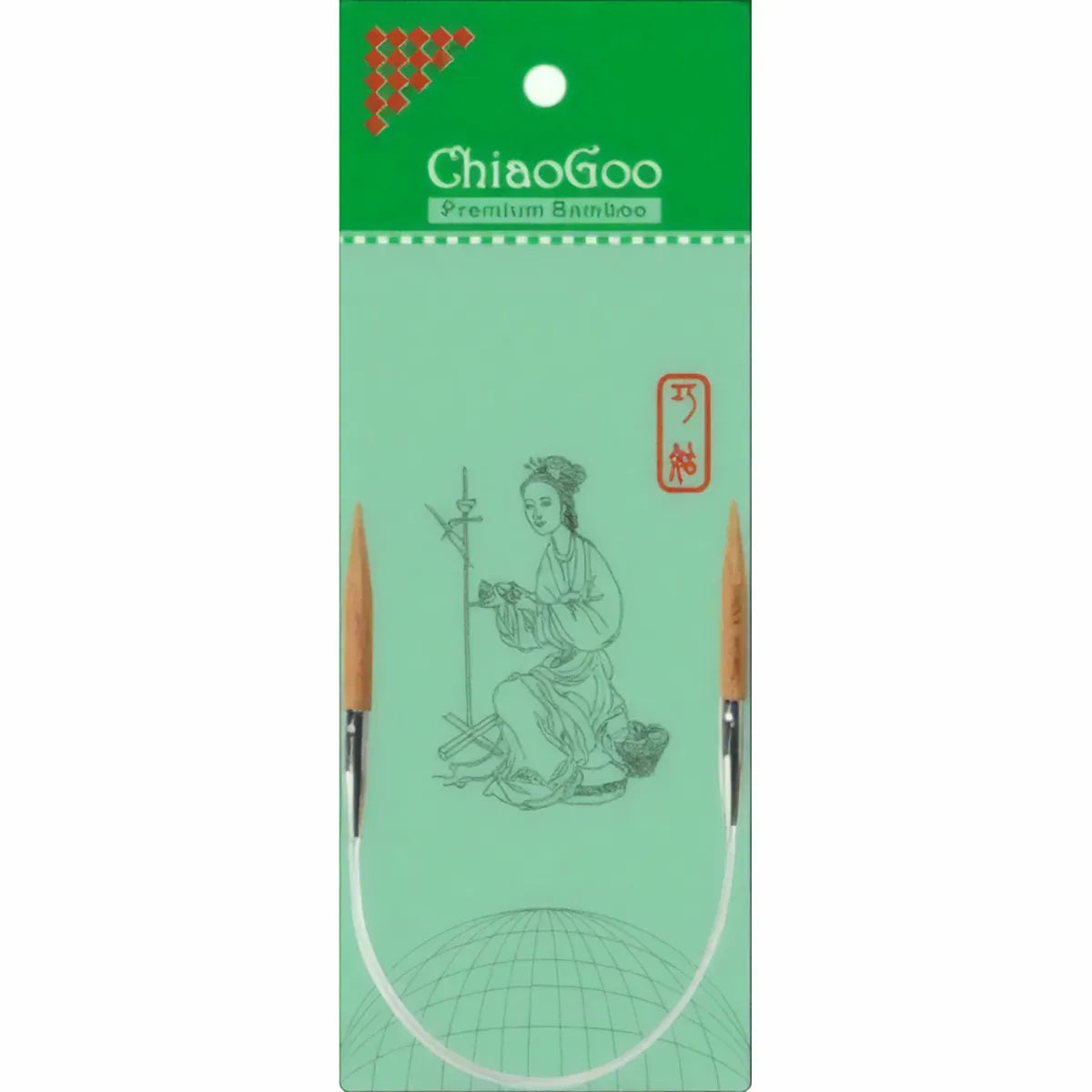 ChiaoGoo Bamboo Circular Knitting Needles - 9" (23cm)