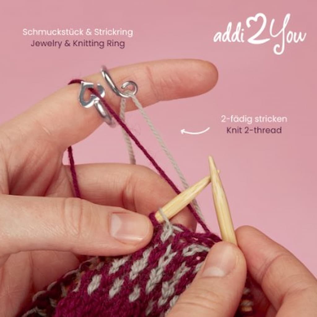 Addi2 You Knitting Ring - Paradise Fibers