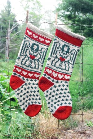 Angel Christmas Stocking Kit- Makes 1 Stocking