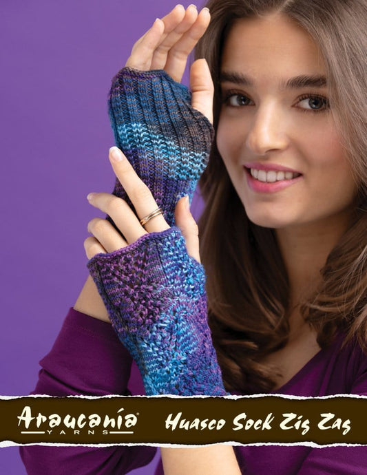 Araucania Arched Armwarmers Pattern Leaflet - Paradise Fibers