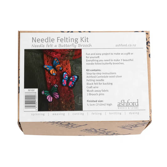 Ashford Needle Felting Kit - Butterflies, view 2