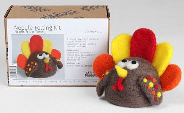 Ashford Needle Felting Kit - Turkey - Paradise Fibers