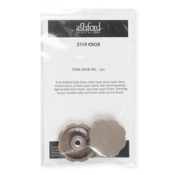Ashford Star Knobs for Looms & Kiwi Etc. - Paradise Fibers
