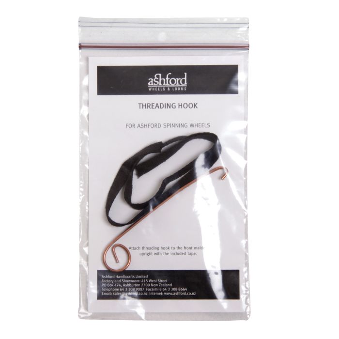 Ashford Threading Hook and Tape - Paradise Fibers