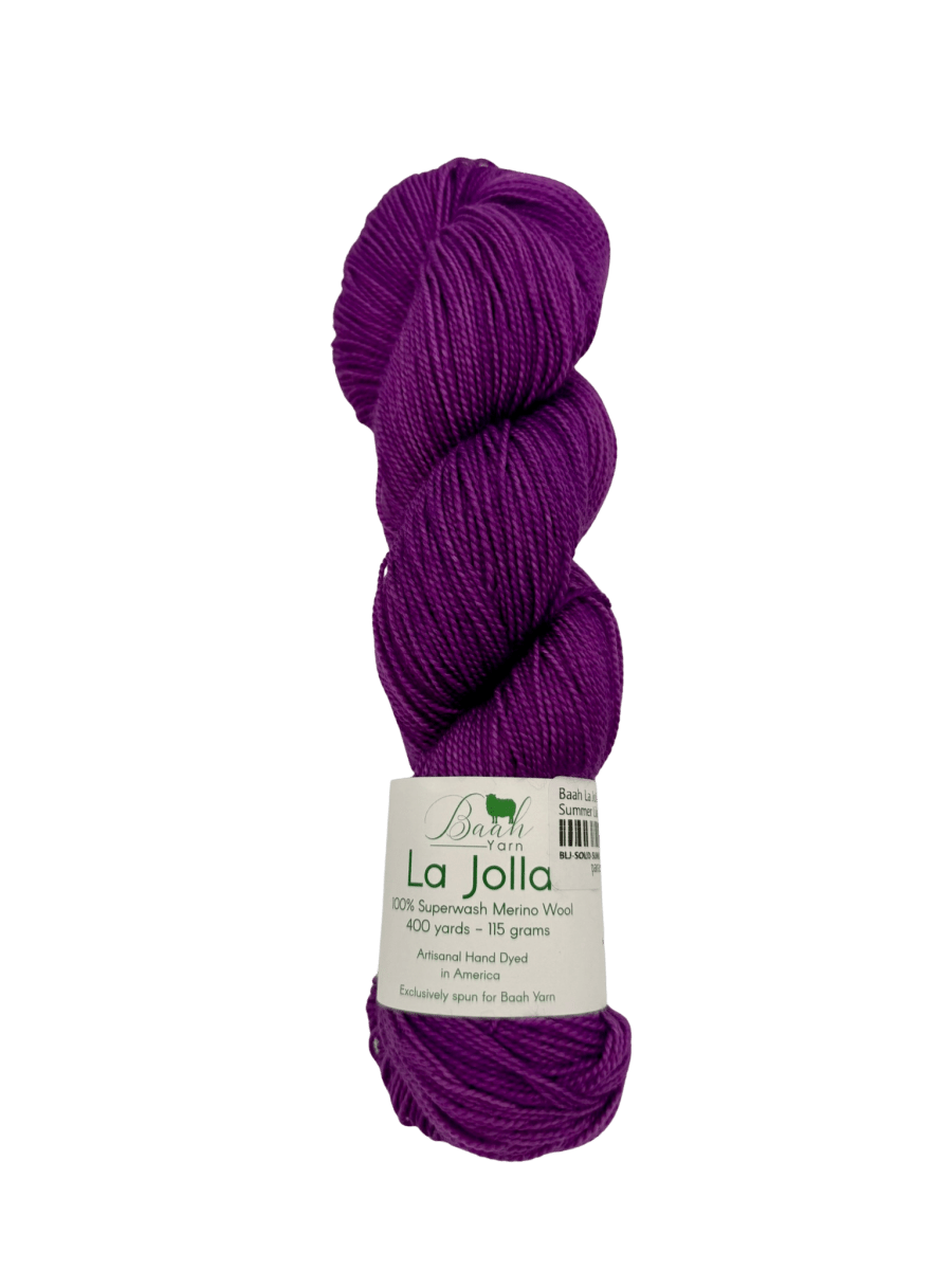 Baah La Jolla Yarn - Solids - Paradise Fibers