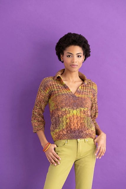 Bailey Top Pattern Leaflet by Araucania Yarns - Paradise Fibers